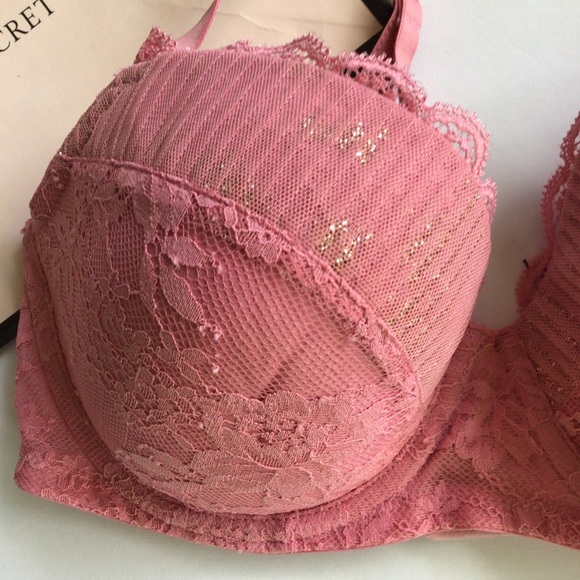 VICTORIAS SECRET DREAM ANGELS LINED DEMI BRA SIZE 34 D - Picture 4 of 16